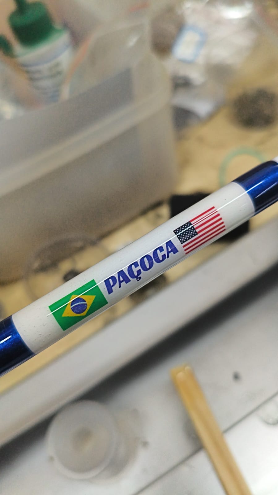 Vara artesanal personalizada Paçoca